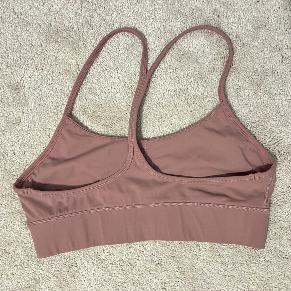 Pink Sports Bra